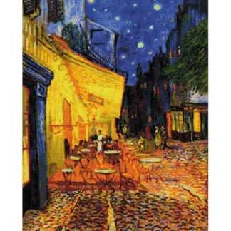 Kit point de croix  RIOLIS 2217  Café Terrace de Van Gogh  40x50cm